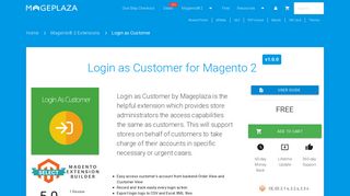 Magento 2 Login as Customer - Easy Access to Customer Account ...