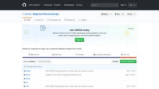 GitHub - semaio/Magento2-AdvancedLogin: Allows an customer to ...