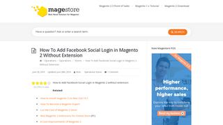 How To Add Facebook Social Login in Magento 2 Without Extension ...