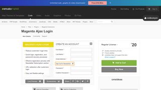 Magento Ajax Login by cmsideas | CodeCanyon