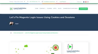 Let's Fix Magento Login Issues Using Cookies and Sessions ...