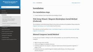 Installation — Amazon Pay and Login with Amazon for Magento 2 3.1 ...