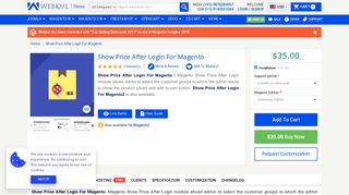 Magento Show Price After Login | B2b Pricing Module - WebKul