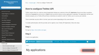 How to configure Twitter API — Magento 2 Extension by Mageplaza ...