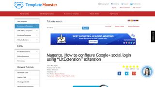 Magento. How to configure Google+ social login using 