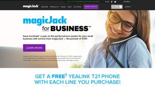 Free Business Phone Number | Conference Calling | magicJack