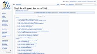MagicJack/Support Resources/FAQ - Wikibooks, open books for an ...