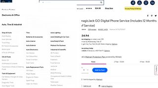 magicJack GO Digital Phone Service (Includes 12 Months of Service ...