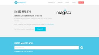 Magisto Embed Provider | Embedly