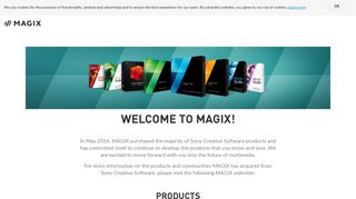 Welcome to MAGIX