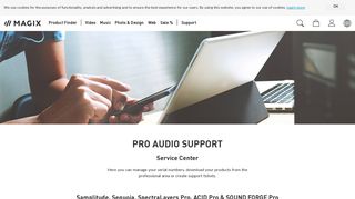 Pro Audio Support - Samplitude & Sequoia - Magix
