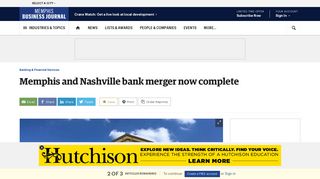 The Pinnacle Financial Partners merger with Magna Bank has ...