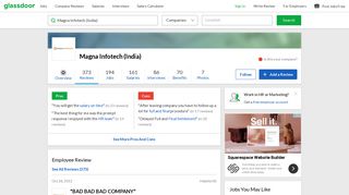 Magna Infotech (India) - BAD BAD BAD COMPANY | Glassdoor