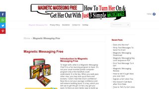 Magnetic Messaging Free | You can download here the magnetic ...