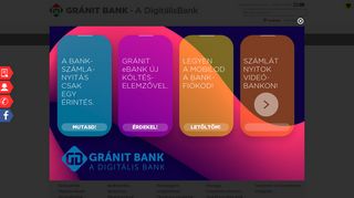 GRÁNIT Bank - a DigitálisBank | Online magyar bank