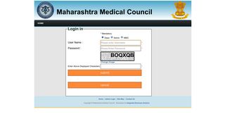Login - Maharashtra Medical Council