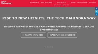 Tech Mahindra Job Portal