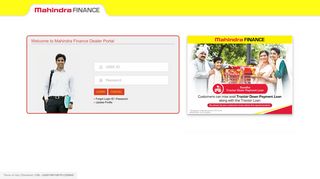 Welcome to Mahindra Finance Dealer Portal
