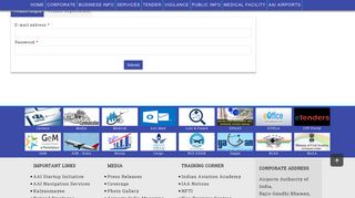 Vendor Register/Login | AIRPORTS AUTHORITY OF INDIA - aai