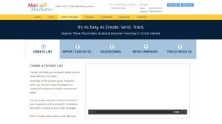 Email Marketing Service Video Guides - Mail Marketer India