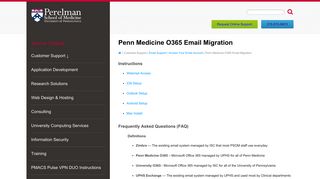 Penn Medicine O365 Email Migration || Penn Medicine Academic ...