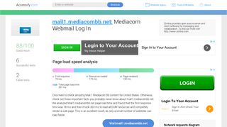 Access mail1.mediacombb.net. Mediacom Webmail Log In