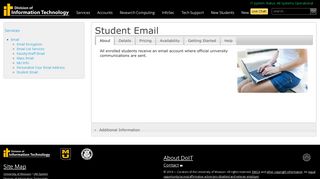 Student Email | Division of IT - doit.missouri.edu. - University of Missouri
