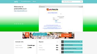 mail.pnbmetlife.co.in - Welcome to pnbmetlife.co.in - Mail ... - Sur.ly