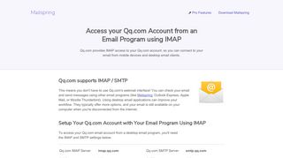 How to access your Qq.com email account using IMAP - Mailspring