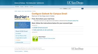 Students | Configure Outlook for Campus Email