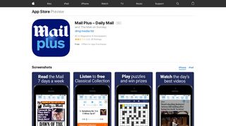 Mail Plus – Daily Mail on the App Store - iTunes - Apple