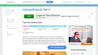 Access mail.wsgfl.org.uk. Sign In