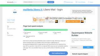 Access mailbeta.libero.it. Libero Mail - login