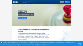 Easy to Use Email: Email Usability with Your GMX Free Email ...