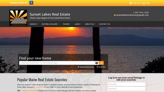 Maine MLS - Maine Real Estate & Homes, Sunset Lakes Real Estate
