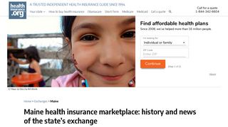 Maine health insurance marketplace: history and news of the state's ...
