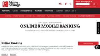 Online & Mobile Banking | Maine Savings Federal Credit Union
