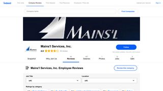 Working at Mains'l Services, Inc.: Employee Reviews about Pay ...