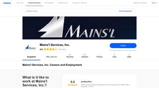 Mains'l Services, Inc. Careers and Employment | Indeed.com