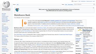 MainSource Bank - Wikipedia