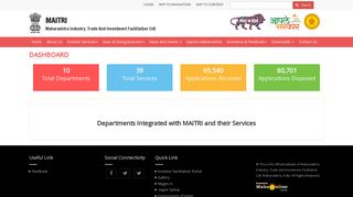 View Dashboard - Maitri Maharashtra Industry, Trade and Investment ...