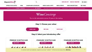 Majestic Wine Concierge – Wine Club and Subscription Service