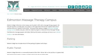 MaKami College | Edmonton Massage Therapy School Campus