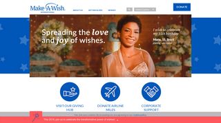 Make-A-Wish International: Home Page