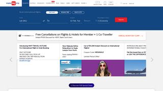 International Flights, Book Cheap International Air ... - MakeMyTrip