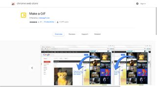 Make a GIF - Google Chrome