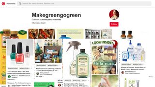 14 best Makegreengogreen images on Pinterest | Health and wellness ...