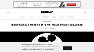 Inside Disney's troubled $675 mil. Maker Studios acquisition - Digiday