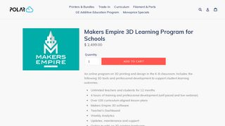 Makers Empire 3D Learning Program for Schools – Polar 3D