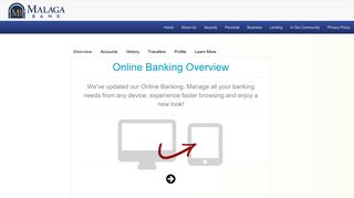 Malaga Bank - New Online Banking